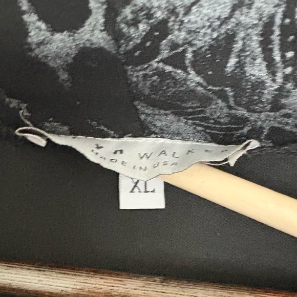 BRYN WALKER Sebastian Open Front A Line Cardigan Vest | Polka Dot Black | 1X - Picture 5 of 5